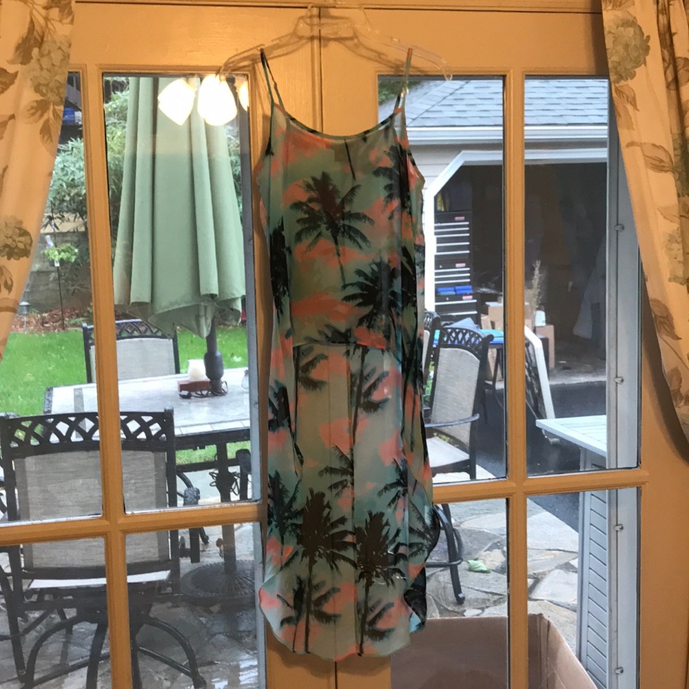 Woman’s light beach dress